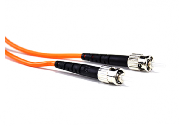 OM2 PVC LSZH 2.0m Fiber Optic Patch Simplex Cord MM ST / UPC 2.0mm