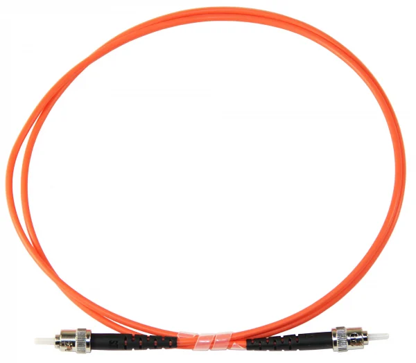 OM2 PVC LSZH 2.0m Fiber Optic Patch Simplex Cord MM ST / UPC 2.0mm