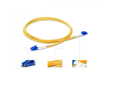 SM Duplex LC/UPC-LC/UPC 2.0mm Fiber Optic Patch Cord PVC LSZH 1.0m