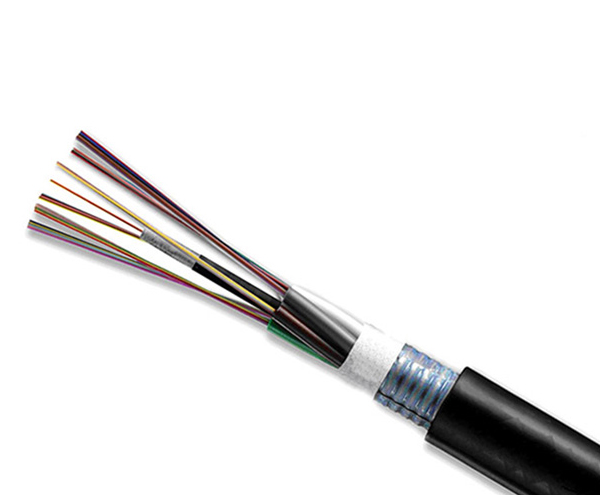 Cáp quang Single mode chôn trực tiếp kim loại