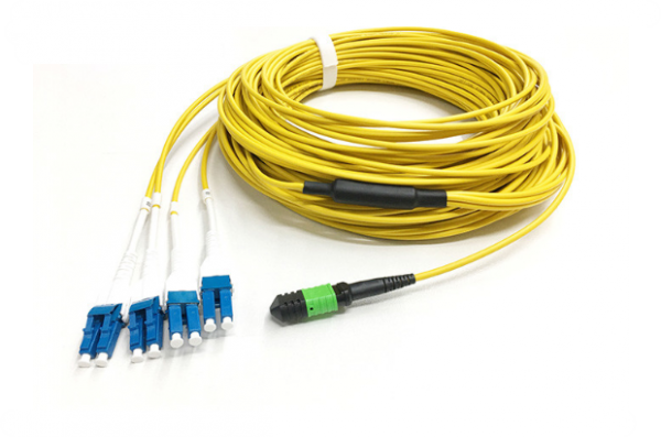 Dây Nhảy Quang LC Super Boot MTP MPO 8fo 12fo 24fo Fanout 3.0mm Dia OS1 OS2 LSZH