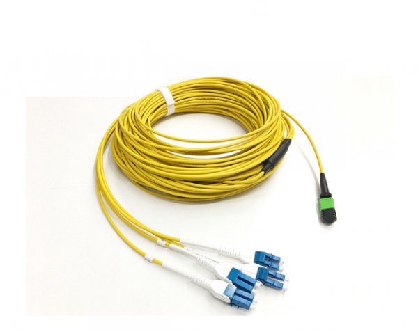 Dây Nhảy Quang LC Super Boot MTP MPO 8fo 12fo 24fo Fanout 3.0mm Dia OS1 OS2 LSZH
